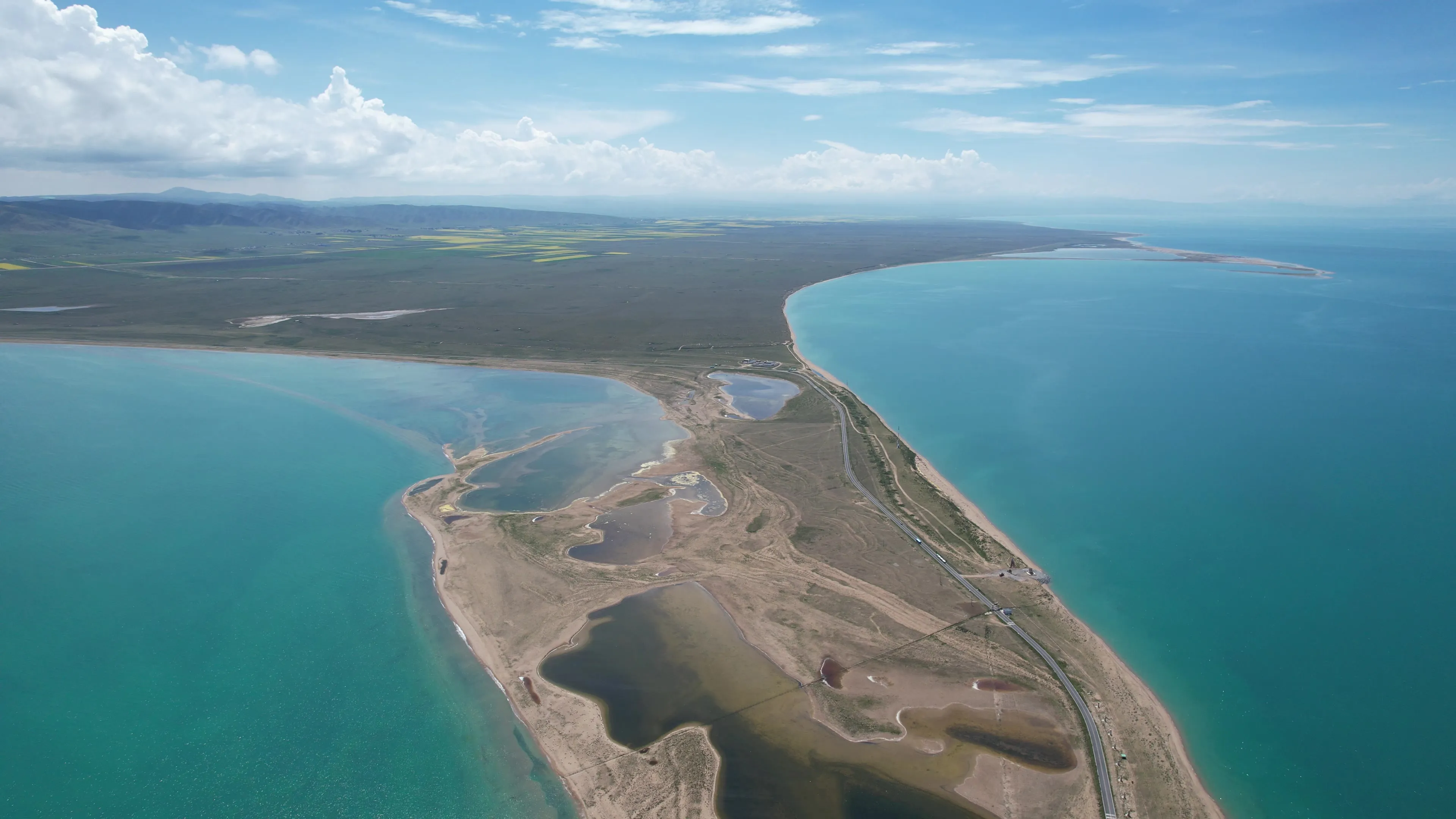 青海湖半岛西部