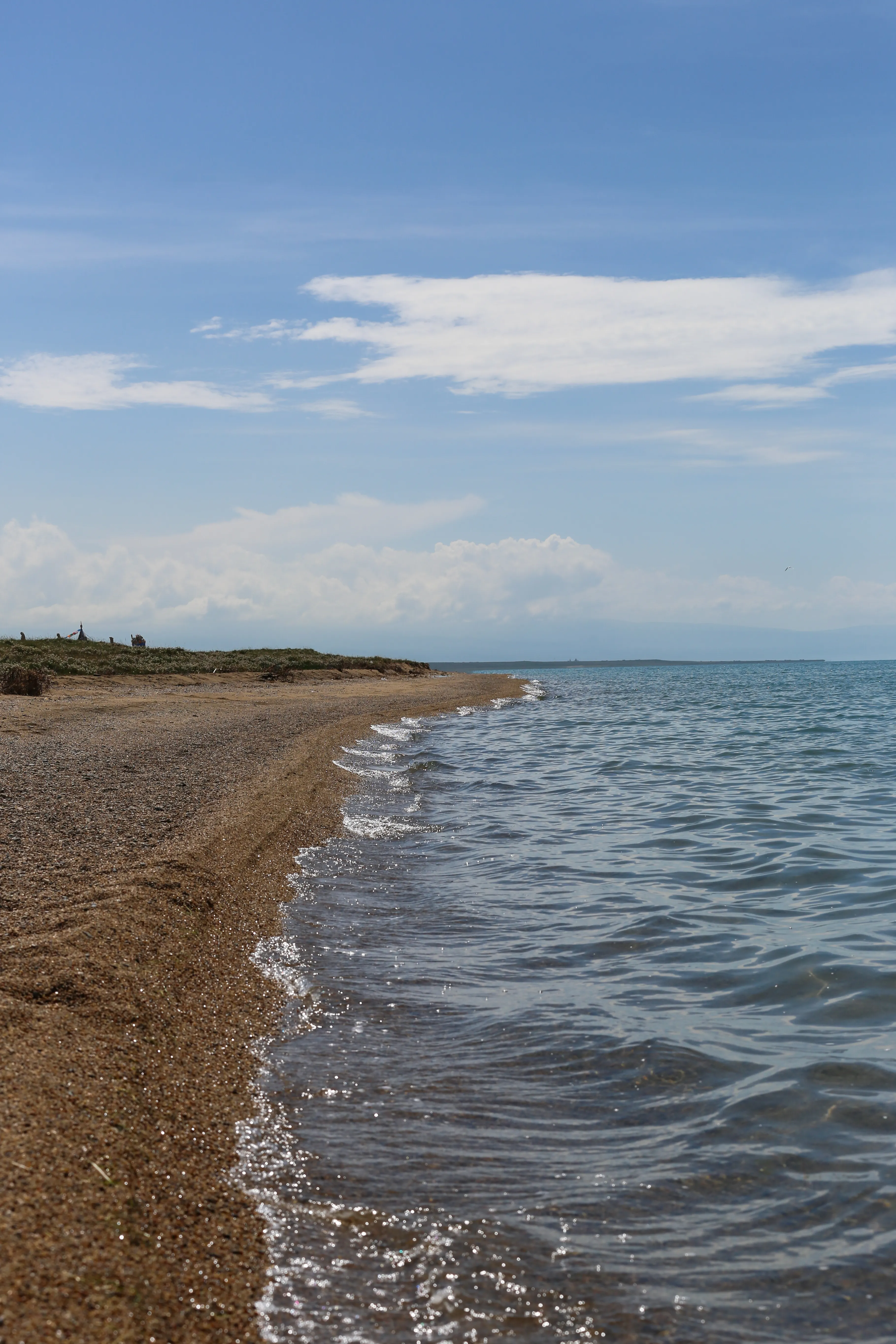 青海湖半岛湖岸