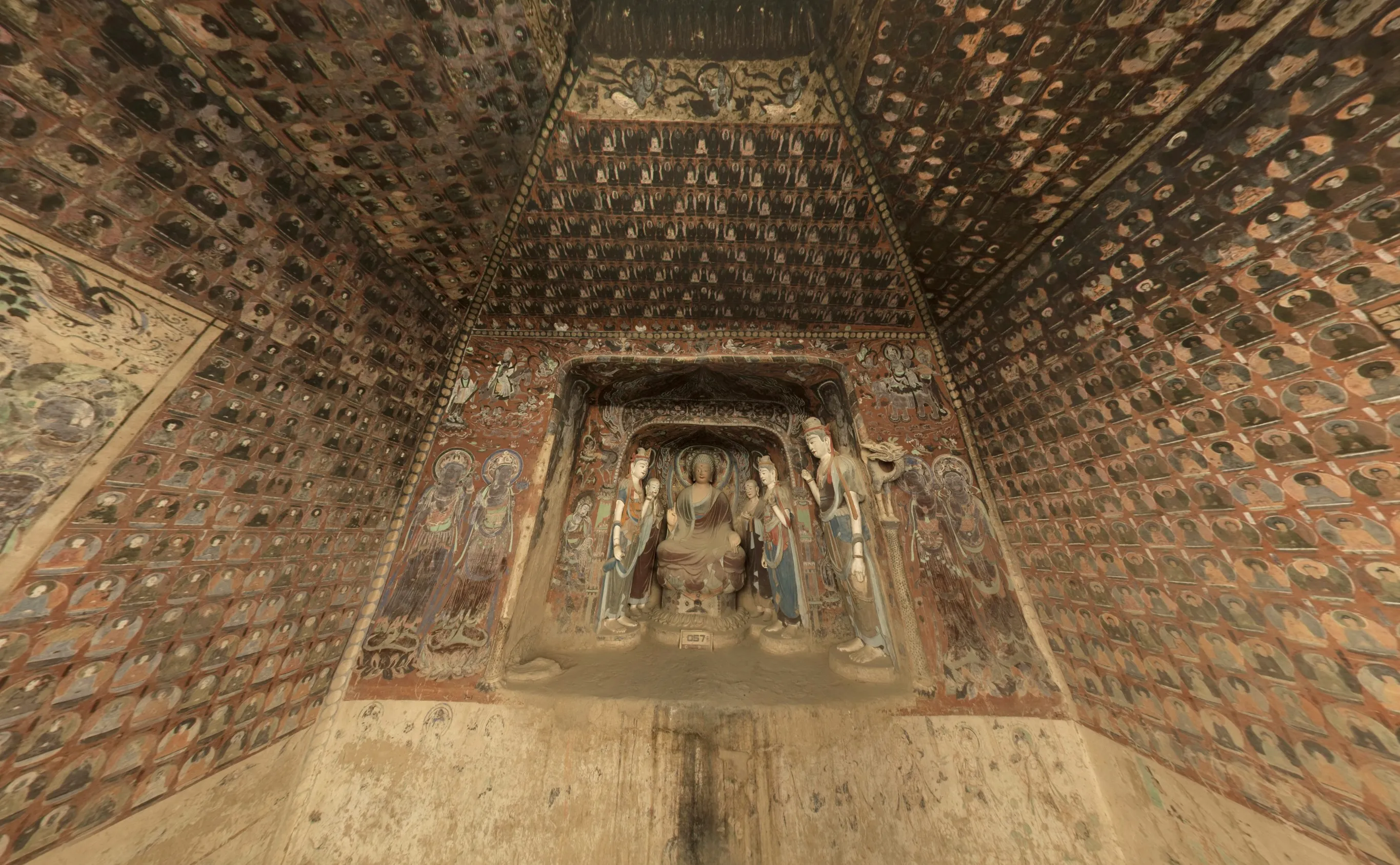 057 窟 图源 数字敦煌
