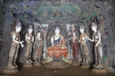 334 窟 图源 敦煌研究院