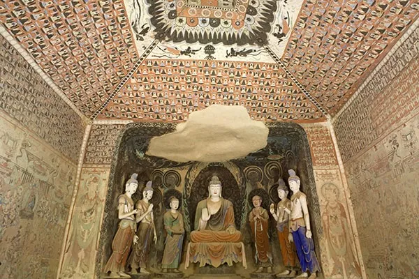 386 窟 图源 敦煌研究院